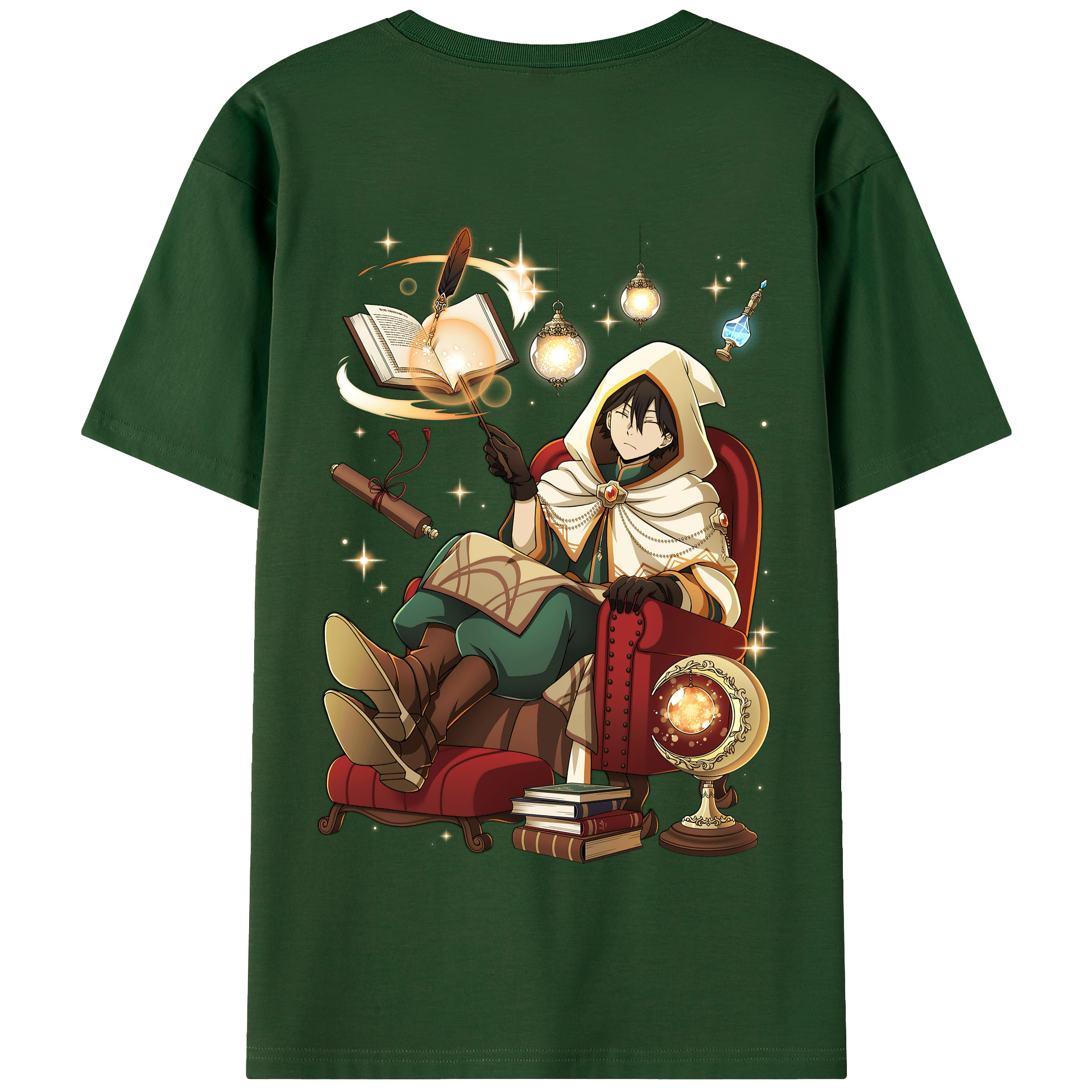 （画像用） 文豪ストレイドッグス Bungo Stray Dogs 綿100％半袖Tシャツ（背面プリント）